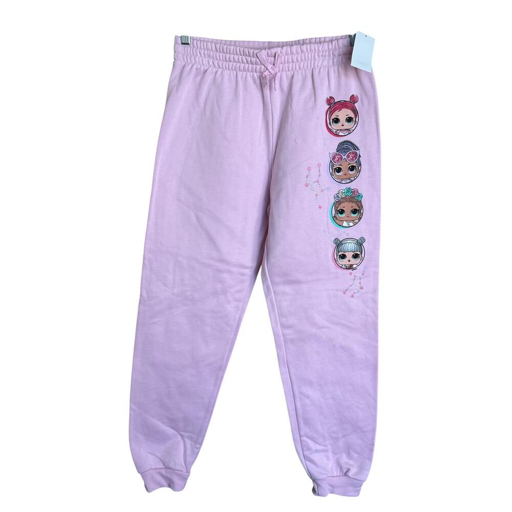 LOL Surprise Pink Jogger Sweat Pants Sweatpants Kids XL 14 16 NWT